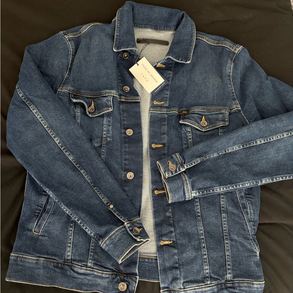 Tiger of Sweden Indigo Denim Jacket